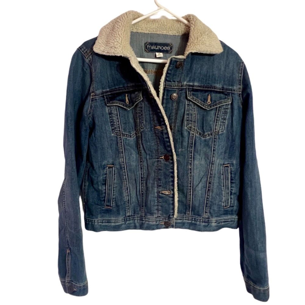 Maurices Women's Denim Jacket Jean Jacket Size S